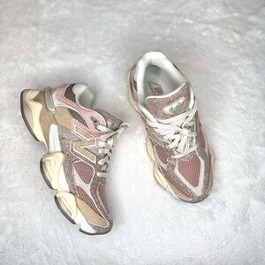 New Balance 9060 Landslide Mushroom Unisex Women's 5.5 Men’s 4 Suede Sneakers